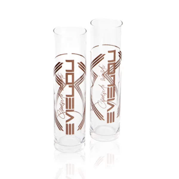 Evielou Drinks Flute Brown Shot