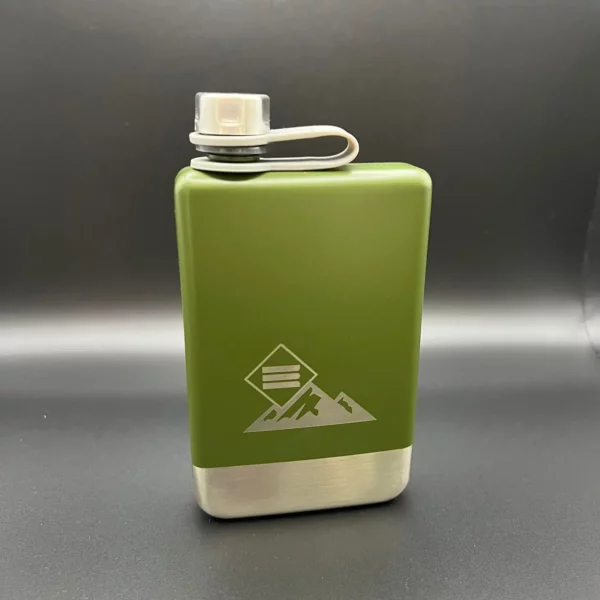 Evielou Flask Green Back