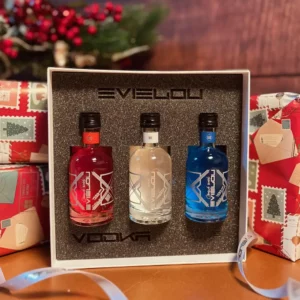 Evielou Vodka 5cl Gift Box Scene